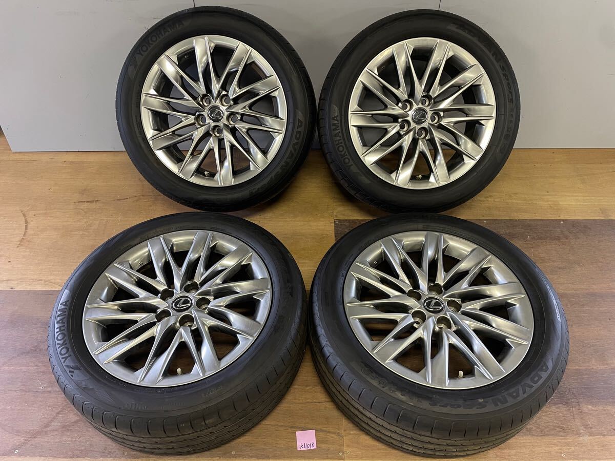 LEXUSLS500純正ホイールブリヂストン BLIZZAK むず痒く 19インチ LEXUSLS500純正ホイールブリヂストン BLIZZAK むず痒く 19インチ