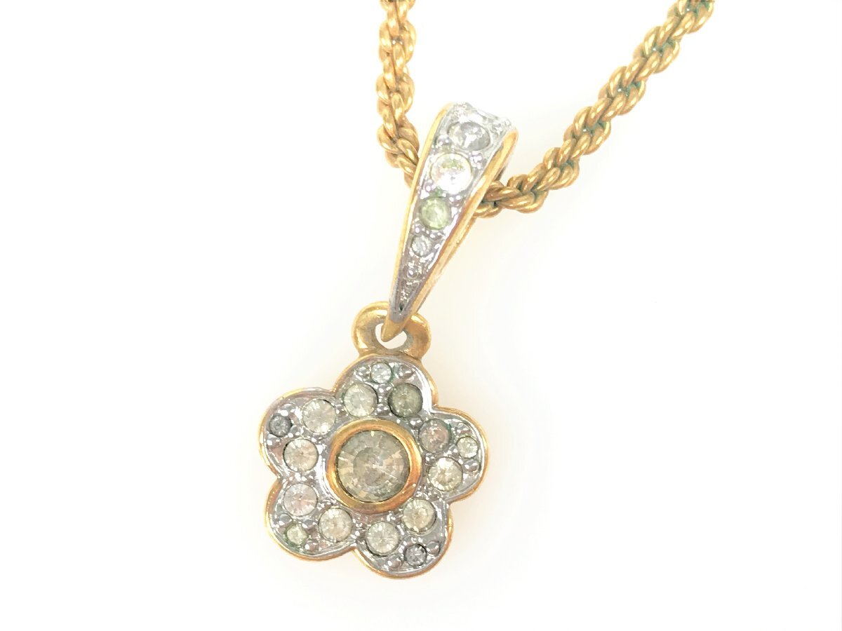  Swarovski SWAROVSKI цветок цветок колье Gold цвет × crystal YAS-8533