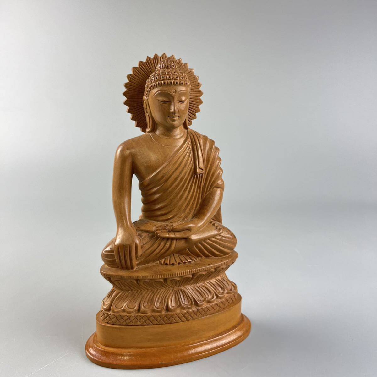 仏教美術 木彫 仏像 釈迦 如来 細密 立像 検 骨董 仏像 彫刻 観音菩薩 不動 如来 仏教 寺社 仏陀 釈迦