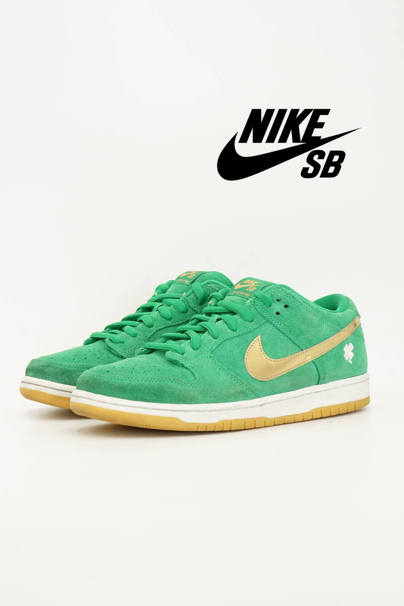 NIKE SB DUNK LOW PRO ST.PATRICK luckey green ナイキ ダンク ロー セントパトリック グリーン size US9.5 27.5cm BQ6817-303 0927840