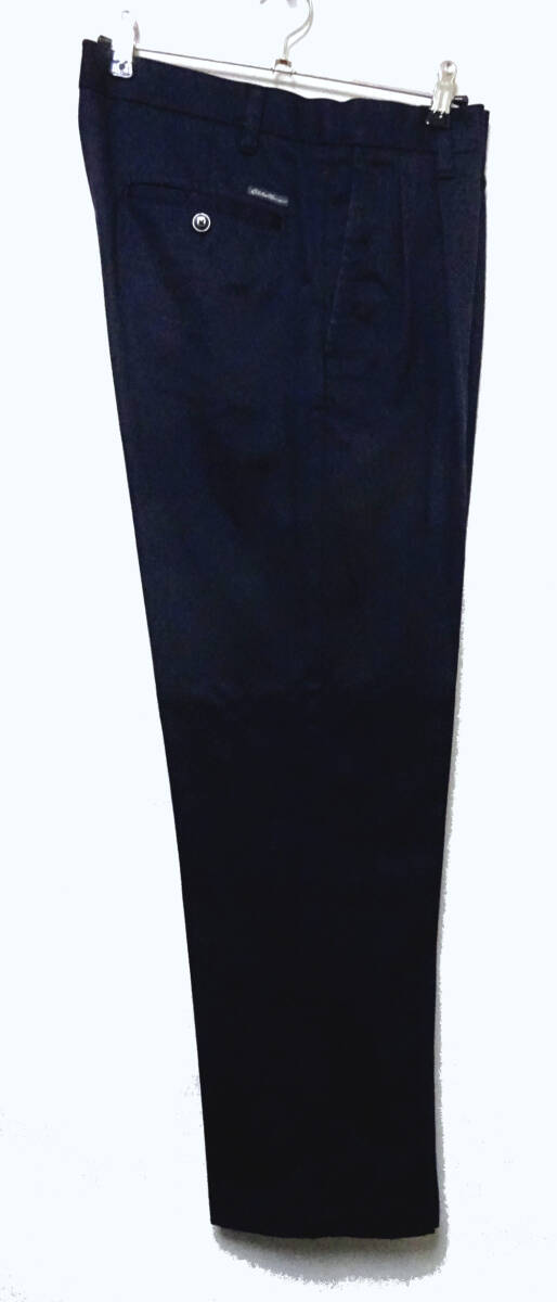 ★Eddie Bauer エディーバウアー / ストレッチ?コットンチノパン?ゴルフウェア?しわや汚れを防ぐ仕様?濃紺?29×28 / USED 