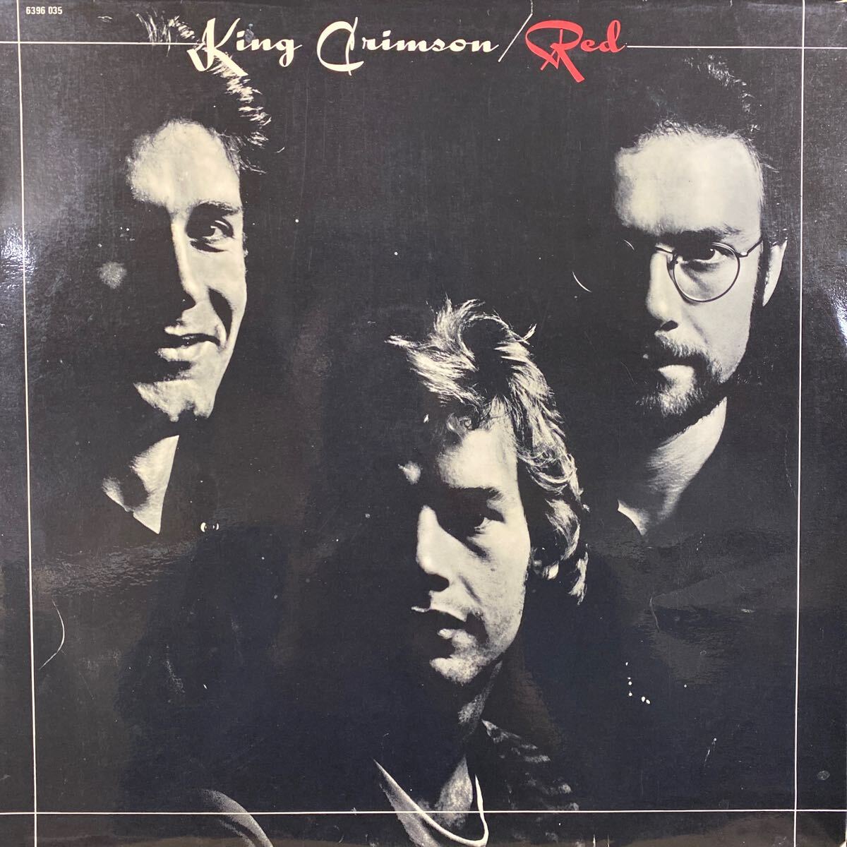 FRANCE ISLAND 6396 035 DISTRIBUTION PHONOGRAM покрытие *KING CRIMSON / RED King * crimson red 