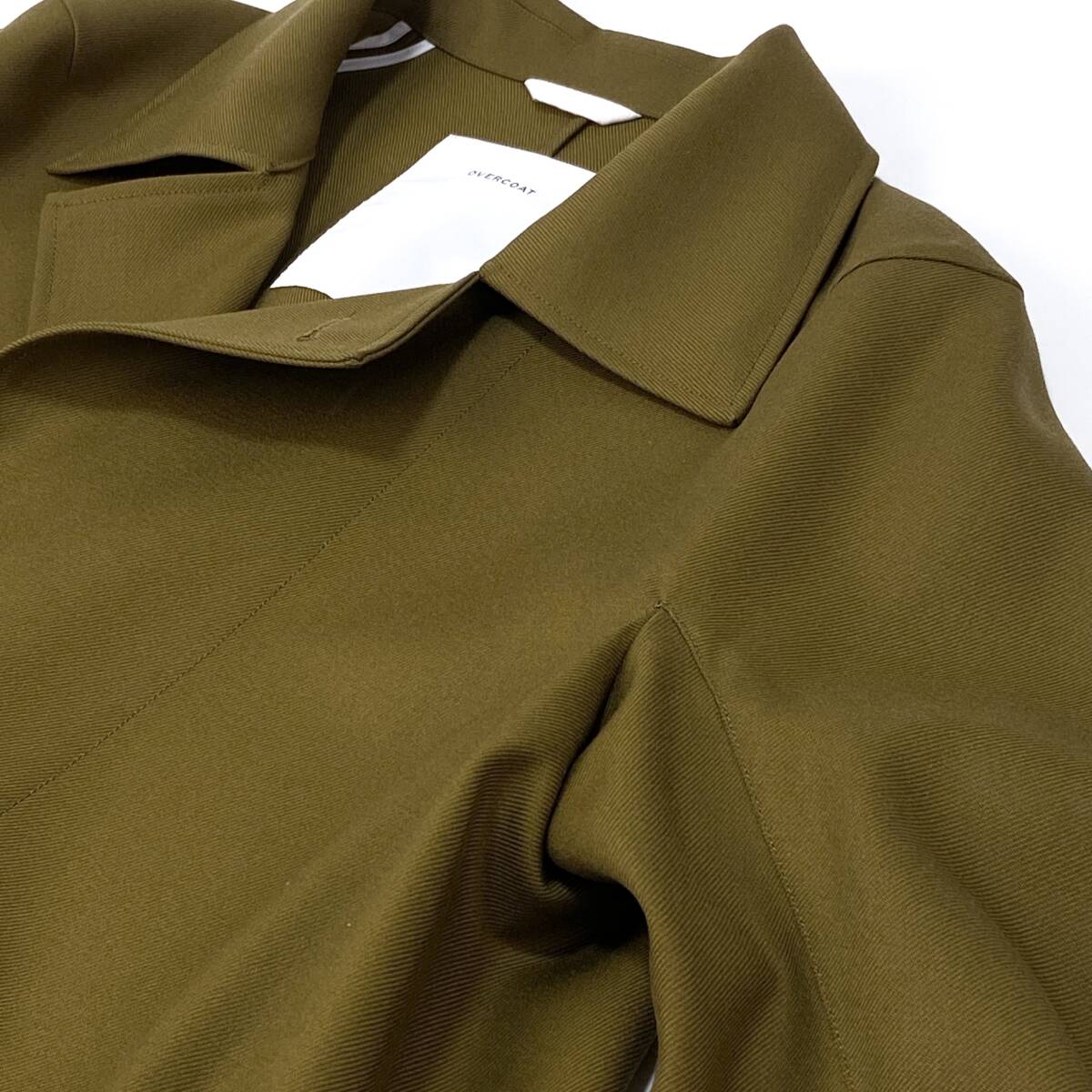 極美品 OVERCOAT / オーバーコート 23SS Spread Collar Darted 極美品 OVERCOAT / オーバーコート 23SS Spread Collar Darted