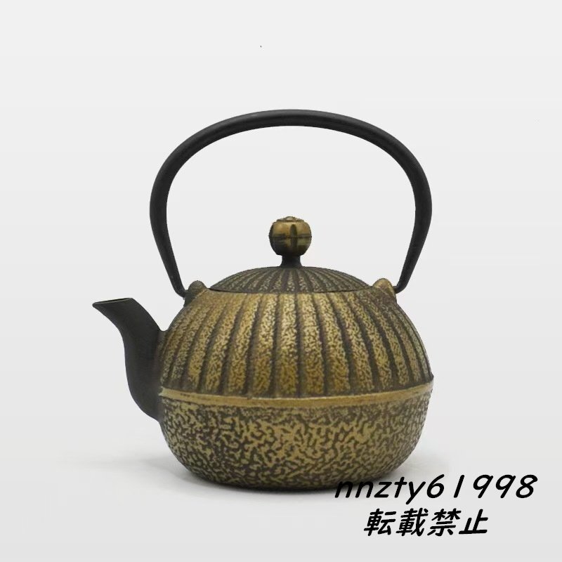 鉄急須、茶を淹れる小南瓜壺、無塗装のホテル用品、会社の年会ギフトセット