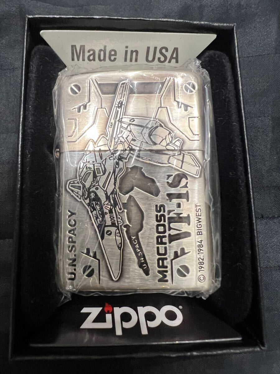 新品未使用 超時空要塞マクロス zippo ライター No.2 ガウォークVF-1S U.N.SPACY MACROSS ロボット ガンダム マクロス ジッポー オイル