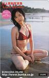 テレカ テレホンカード 村上恵梨 写真集「Lve Struck」 ぶんか社 EM015-0007