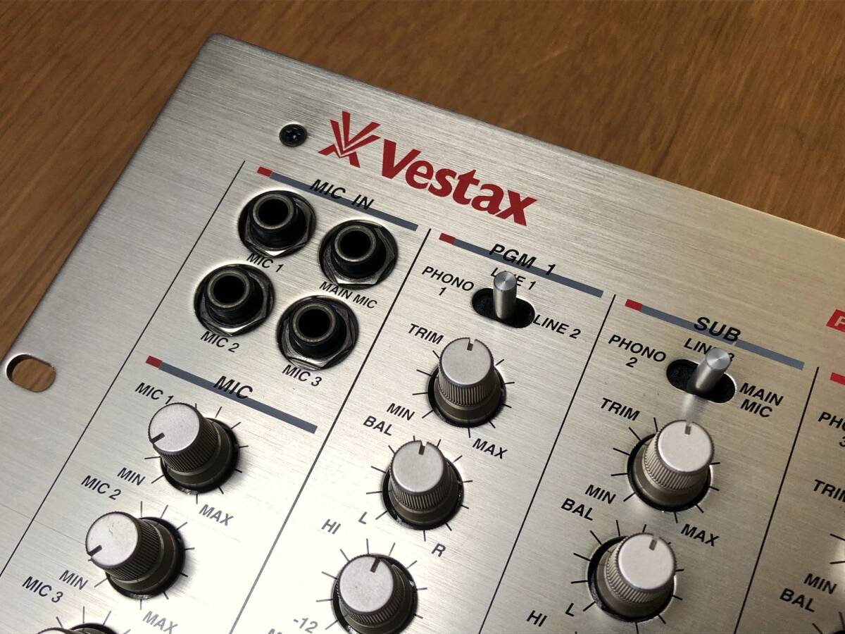 Vestax PMC-27 寄りかかれ MKII DJミキサー Vestax PMC-27 寄りかかれ MKII DJミキサー