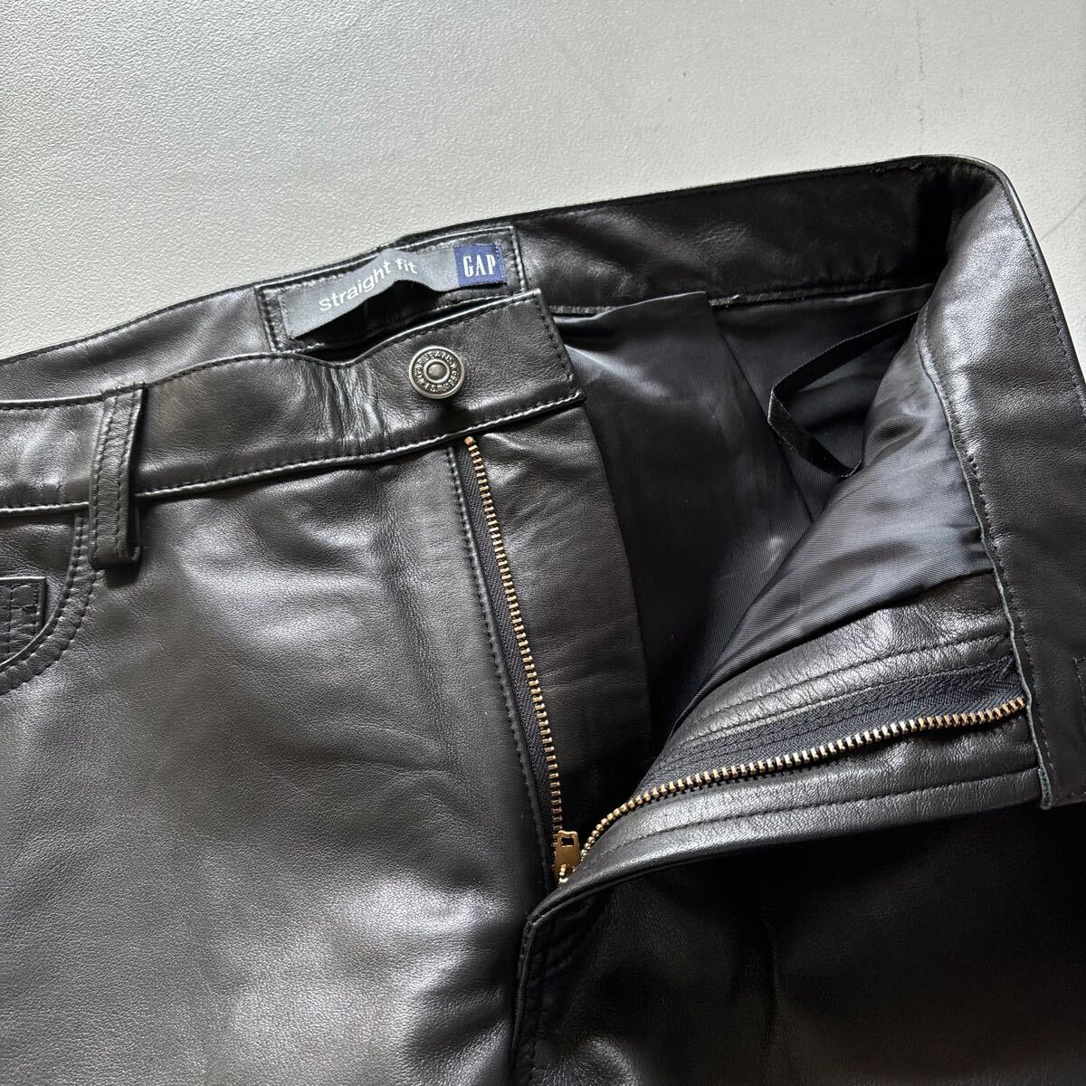 90s OLD GAP leather pants “30×30” “straight fit”90年代 90s OLD GAP leather pants “30×30” “straight fit”90年代