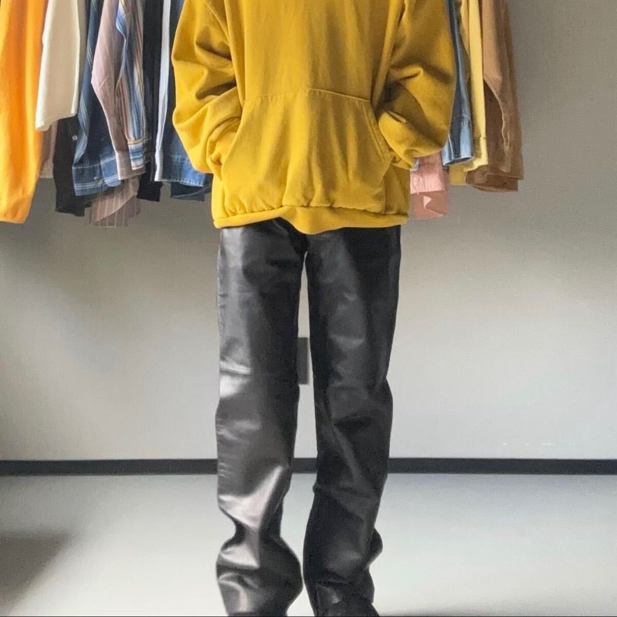 90s OLD GAP leather pants “30×30” “straight fit”90年代 90s OLD GAP leather pants “30×30” “straight fit”90年代