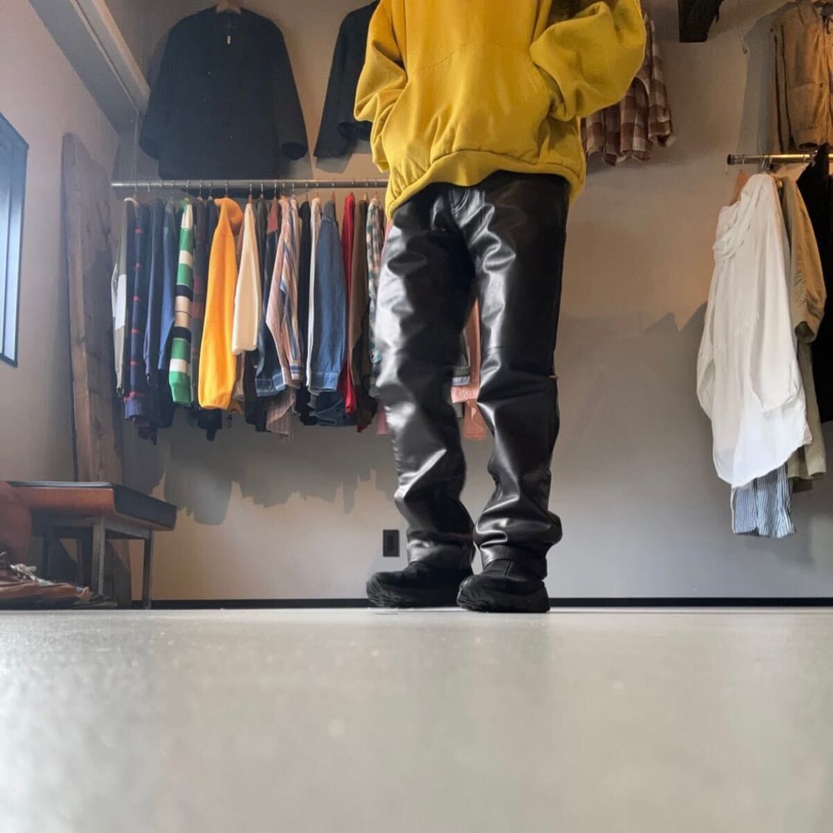 90s OLD GAP leather pants “30×30” “straight fit”90年代 90s OLD GAP leather pants “30×30” “straight fit”90年代