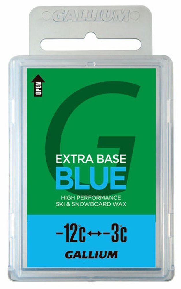 GALLIUM(ガリウム) EXTRA BASE BLUE SW2074 ホットワクシング用ワックス -12~-3℃ 100g スキー スノーボード