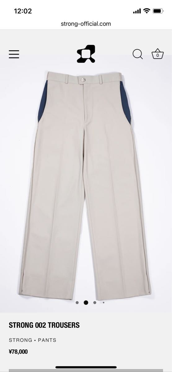 STRONG 002 TROUSER ストロングトラウザーズ 深水光太OUR's STRONG 002 TROUSER ストロングトラウザーズ 深水光太OUR's
