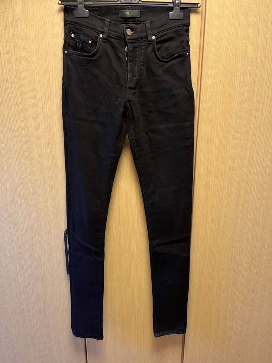 国内正規 AMIRI アミリ STACK DENIM ストレッチ スキニー 国内正規 AMIRI アミリ STACK DENIM ストレッチ スキニー