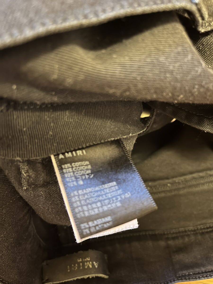 国内正規 AMIRI アミリ STACK DENIM ストレッチ スキニー 国内正規 AMIRI アミリ STACK DENIM ストレッチ スキニー