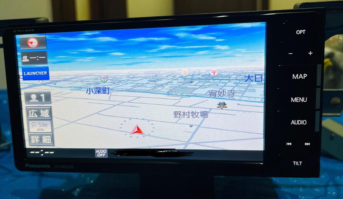 パナソニック ストラーダメモリーナビ CN-RA05WD 地図データ2018 パナソニック ストラーダメモリーナビ CN-RA05WD 地図データ2018