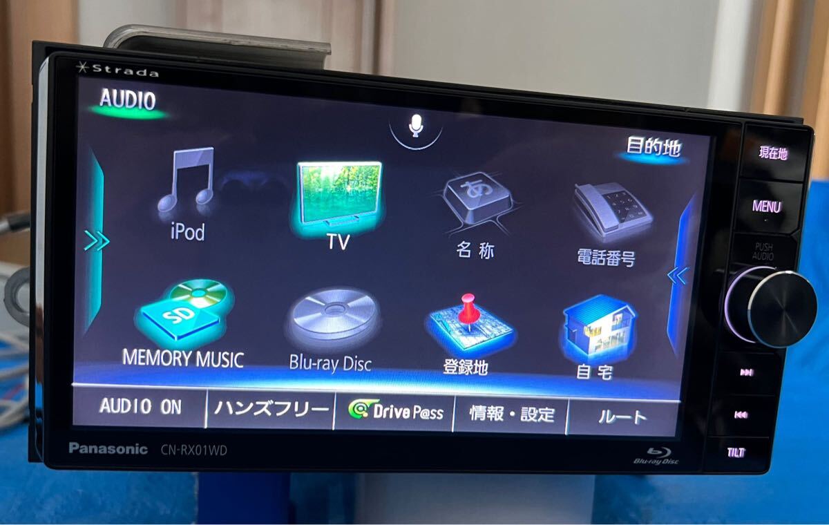 Panasonic strada パナソニック ストラーダ CN-RX01WD メモリー Panasonic strada パナソニック ストラーダ CN-RX01WD メモリー