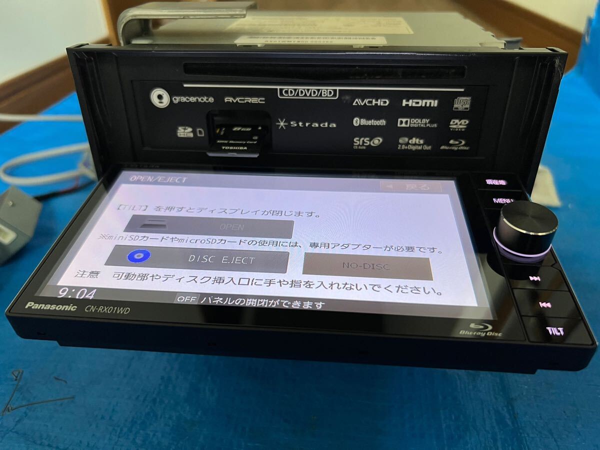 Panasonic strada パナソニック ストラーダ CN-RX01WD メモリー Panasonic strada パナソニック ストラーダ CN-RX01WD メモリー