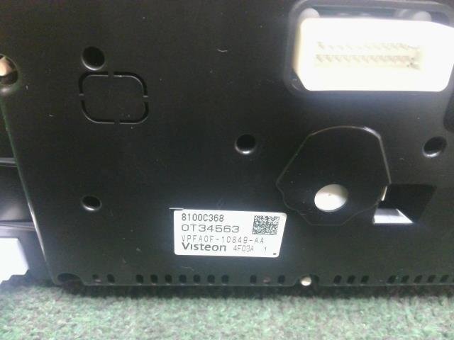 三菱 eKワゴン G B11W スピードメーター 速度計 動作OK 8100C368 OT34563 VPFA0F-10849 37,257km レンズ傷有り 現(xiàn)狀販売 中古