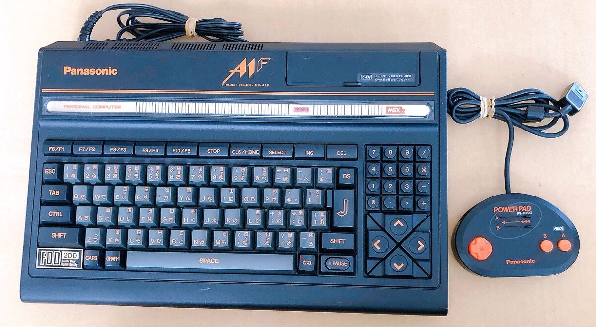 MSX2】Panasonic FS-A1F 動作確認 