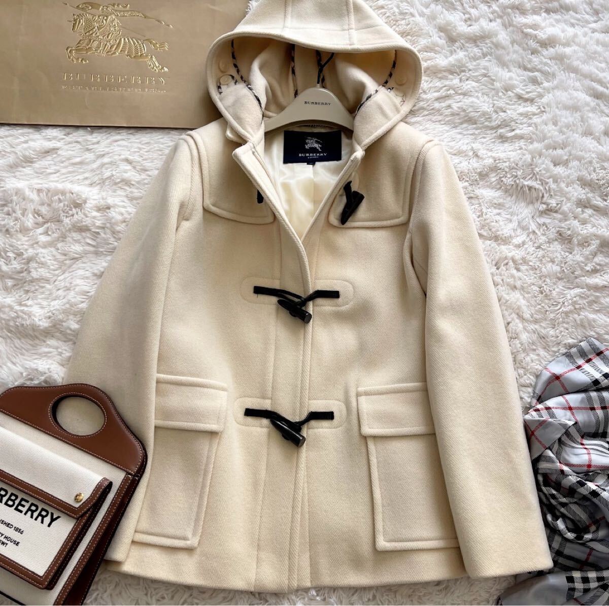 バーバリーダッフルコート 美品|レディース バーバリーダッフルコート 美品|レディース