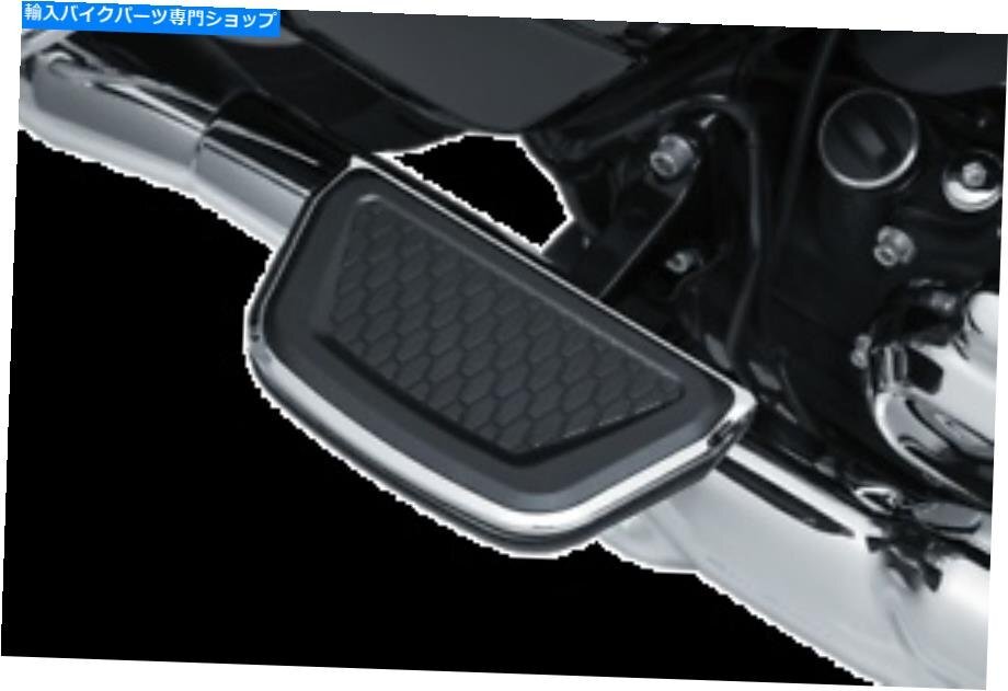Kuryakyn 5902フロアボードはV-Twin ChromeのためのカバーKuryakyn 5902 Floorboard Covers for V-Twin Chrome