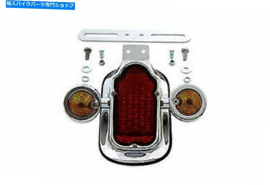 V-Twinテールランプアセンブリ弾丸33-0663V-Twin Tail Lamp Assembly Tombstone Style with Bullet 33-0663