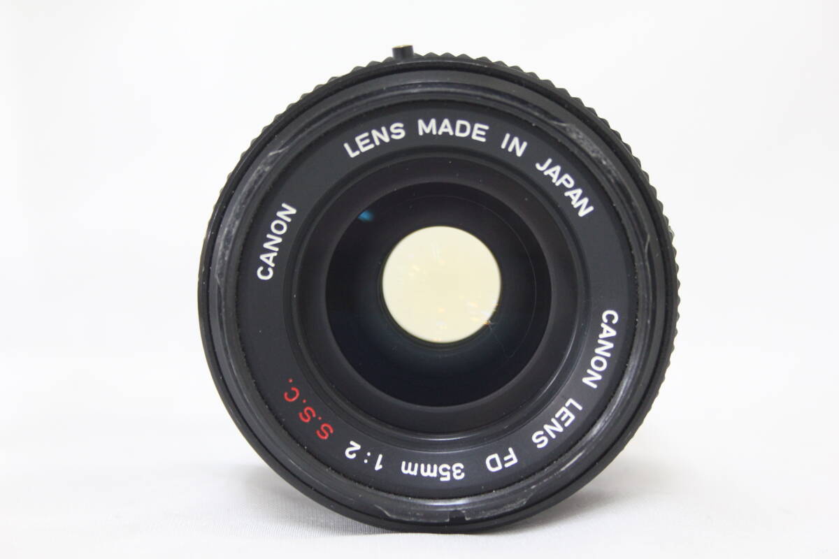 Canon FD 35mm F2 S.S.C O Mark Camera Lens Made in Japan Canon FD 35mm F2 S.S.C O Mark Camera Lens Made in Japan