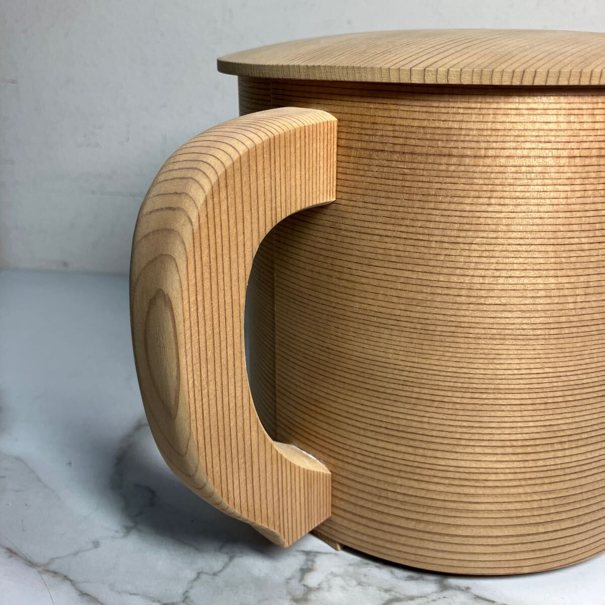 K2410-3013 茶道具 御水注 曲げわっぱ 木製 美品 本箱あり 80 K2410-3013 茶道具 御水注 曲げわっぱ 木製 美品 本箱あり 80