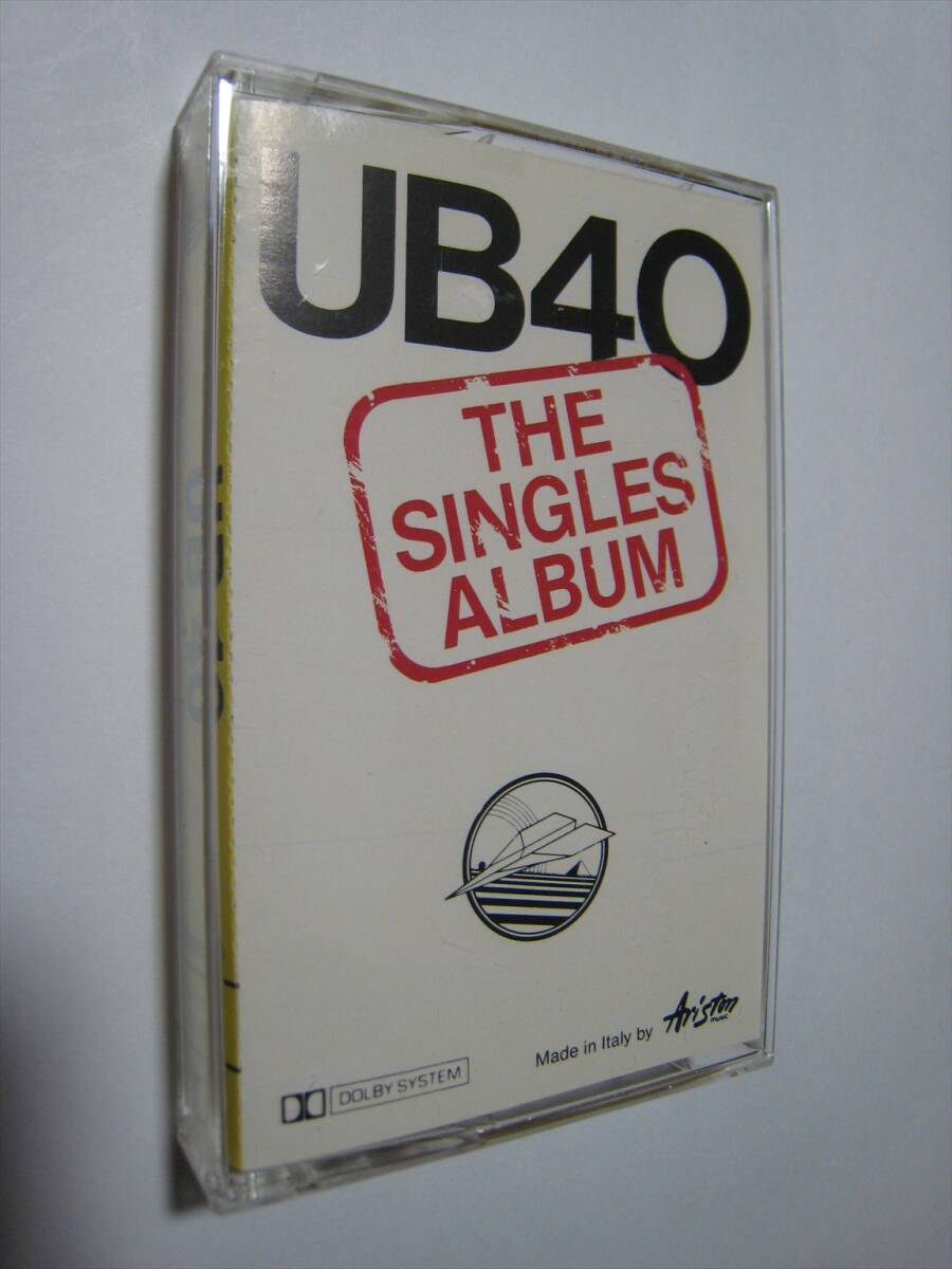 【カセットテープ】 UB40 / THE SINGLES ALBUM イタリア版 45r・p・m・S