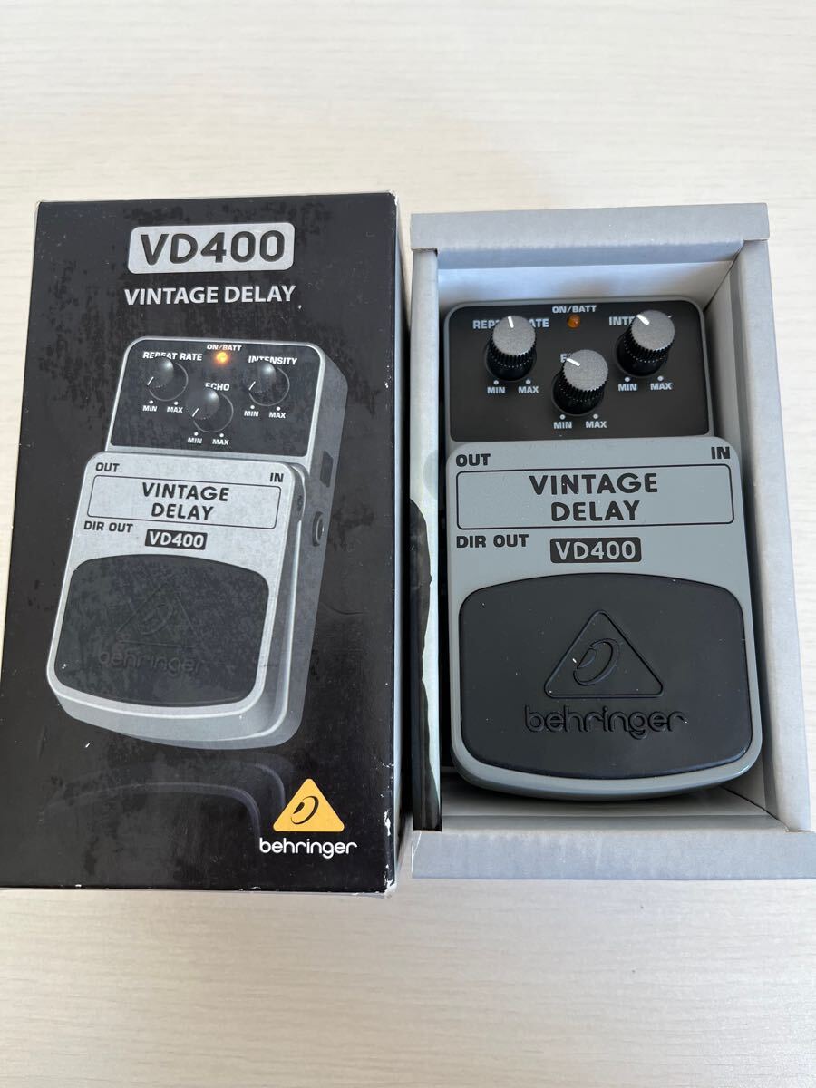 VD400 VINTAGE DELAY ベリンガー ディレイ