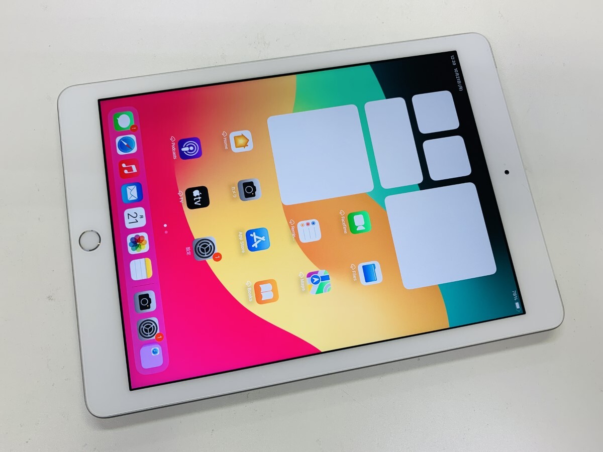 ★送料無料★美品★docomo★A1954 iPad (第 6 世代) Wi-Fi + Cellular 32GB★シルバー★0002270000090★SYS★10/22