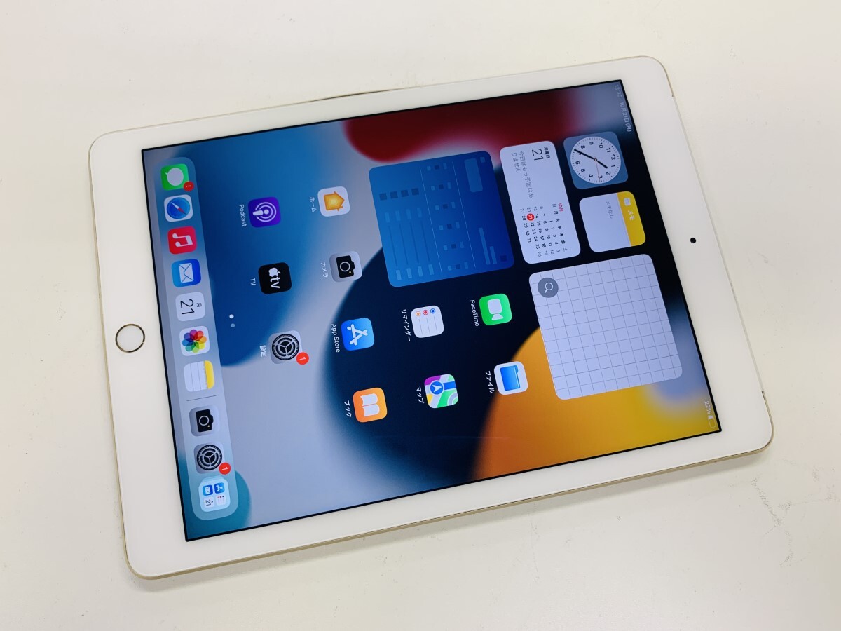 ★送料無料★ジャンク★A1567 iPad Air 2 Wi-Fi + Cellular 128GB★ゴールド★0011270000045★SYS★10/22