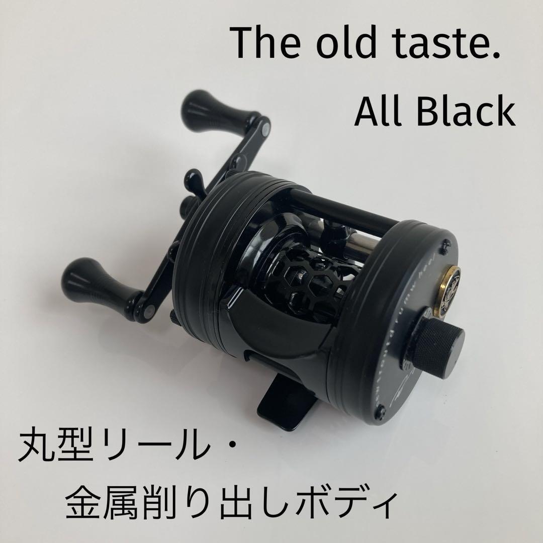 新品】渓流ベイトリール 丸型リール トラウト用 ブラック 黒 新品】渓流ベイトリール 丸型リール トラウト用 ブラック 黒