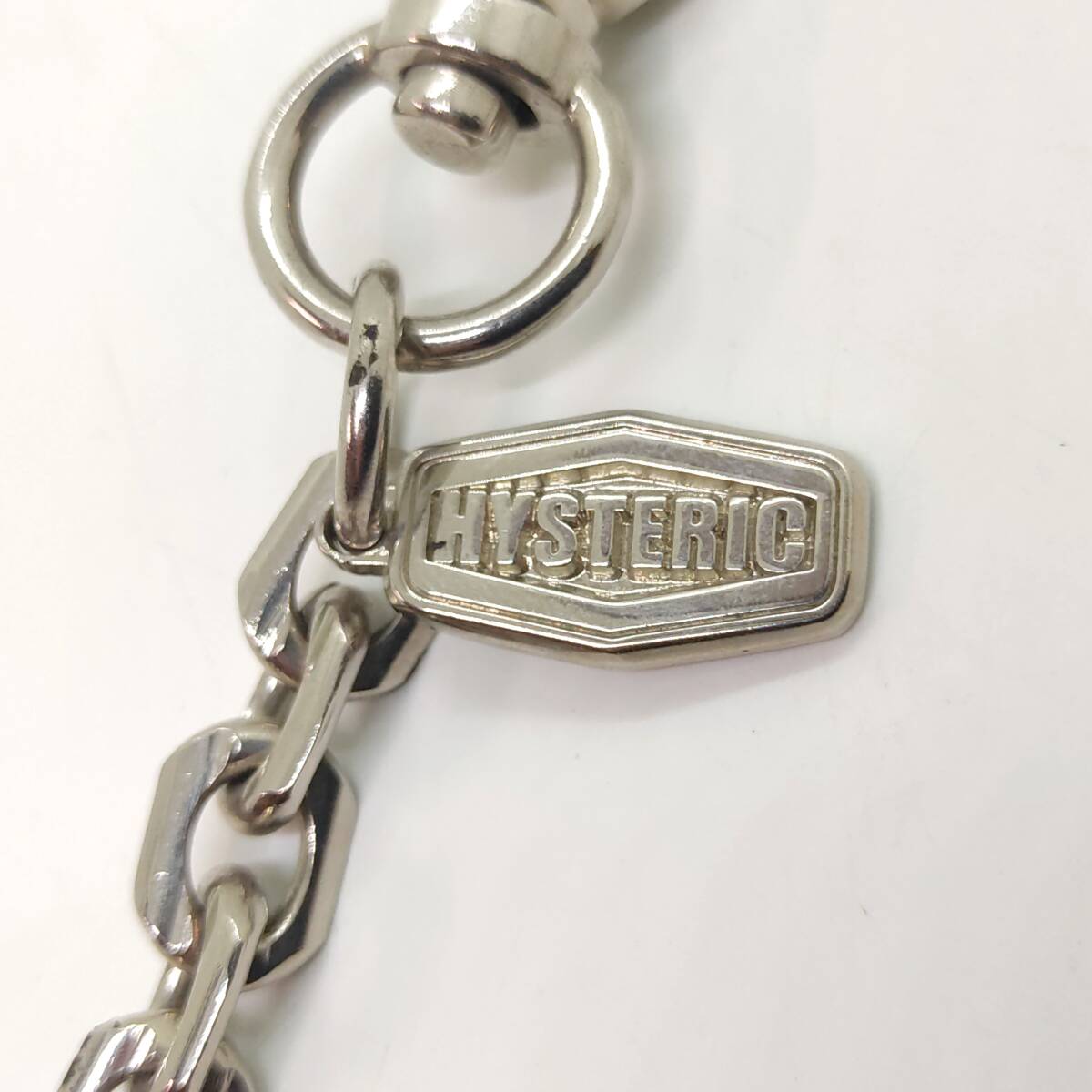 HYSTERIC GLAMOUR 64cm 137g ウォレットチェーン 銀 シルバー HYSTERIC GLAMOUR 64cm 137g ウォレットチェーン 銀 シルバー