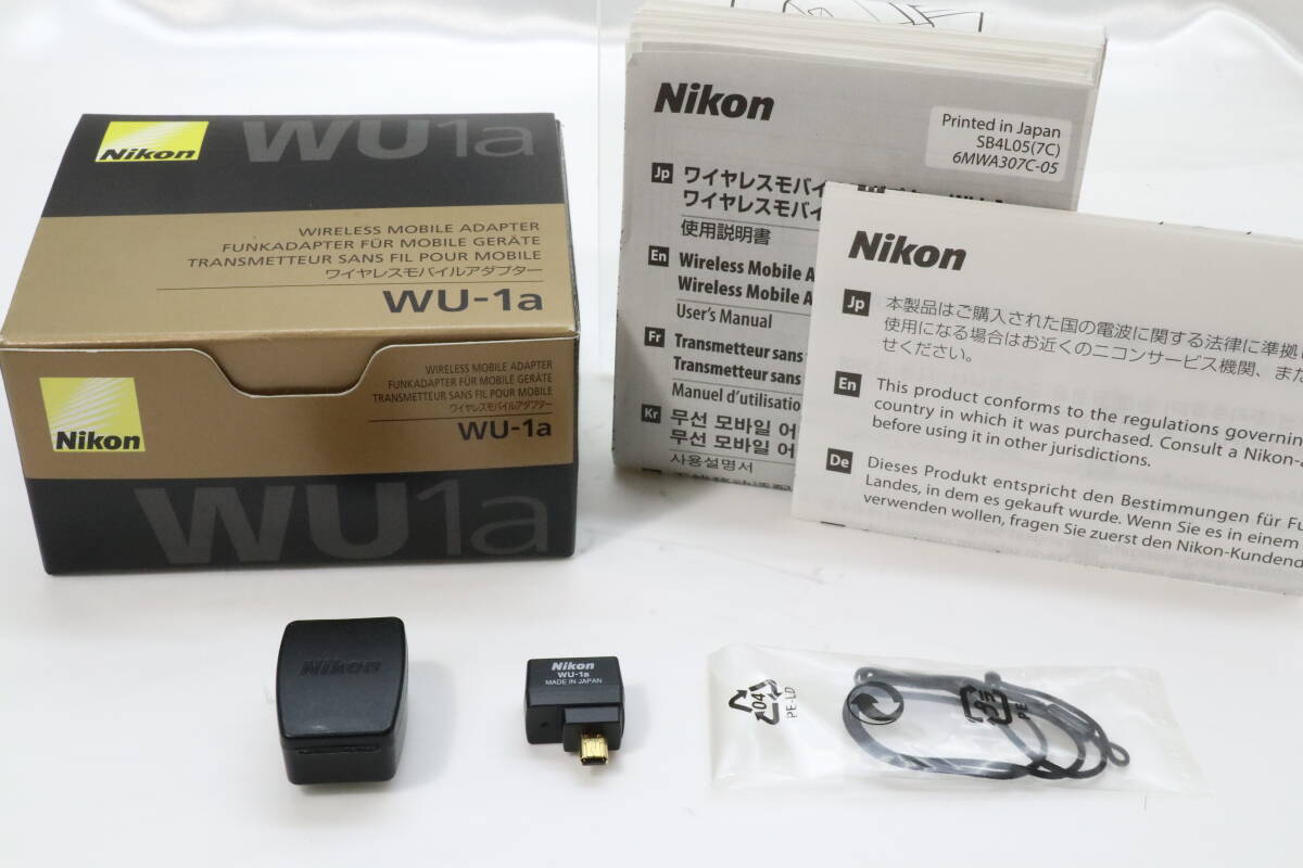 送料無料 Nikon ニコン ワイヤレスモバイルアダプター WU-1a 送料無料 Nikon ニコン ワイヤレスモバイルアダプター WU-1a