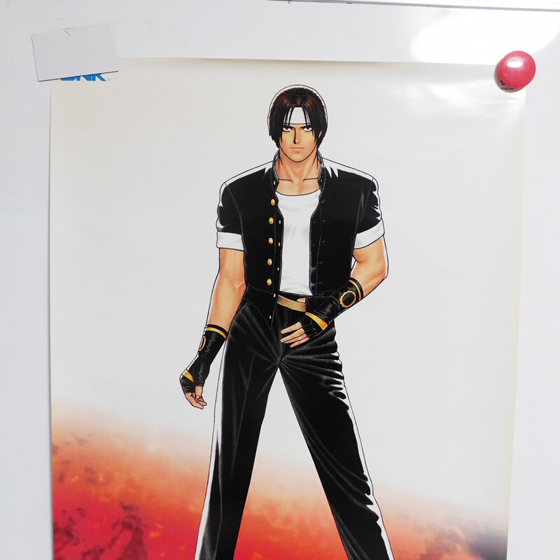 【非売品】真怨霊戦記 B2 サイズ ポスター P192) ザ・キングオブファイターズ '96 草薙京 THE KING OF