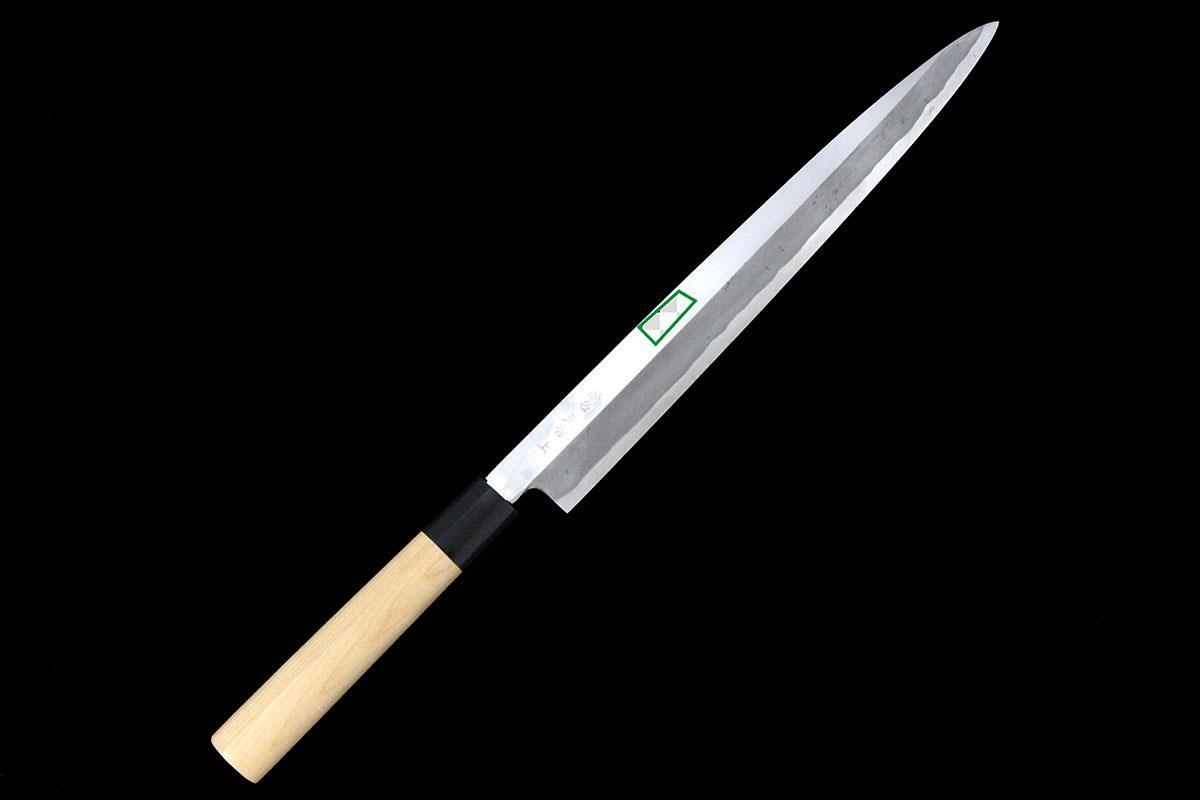 美品｜尚臺正吉 柳刃包丁 霞 尺一 上 樸柄 名入 KN02-A9828-2L1C
