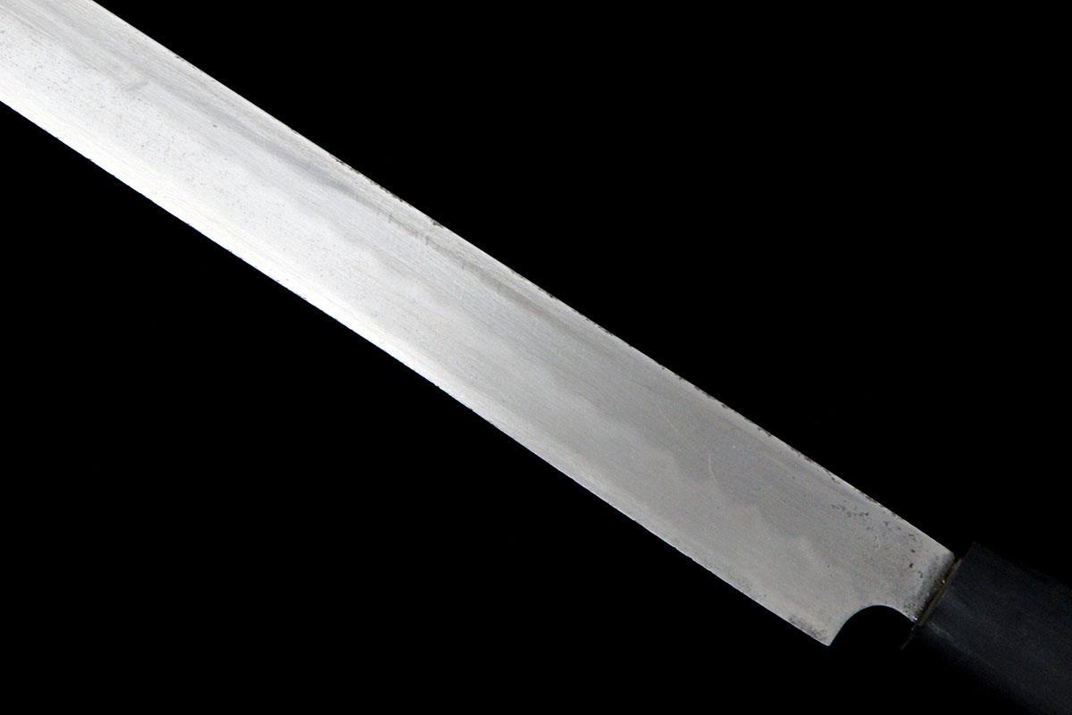 并品｜不動(dòng)國(guó)行 蛸引包丁 本焼 尺一 樸柄 桐箱付 KN02-A9989-2L4