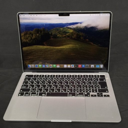 1円 Apple MacBook Air 13.6inch (2022) MLXY3J/A A2681 ノートパソコン M2 8GB 256GB