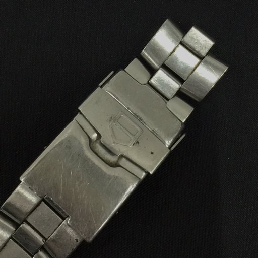 タグホイヤー エクスクルーシブ クロノグラフ 自動巻 腕時計 メンズ デイト ブラック文字盤 稼働品 TAG HEUER