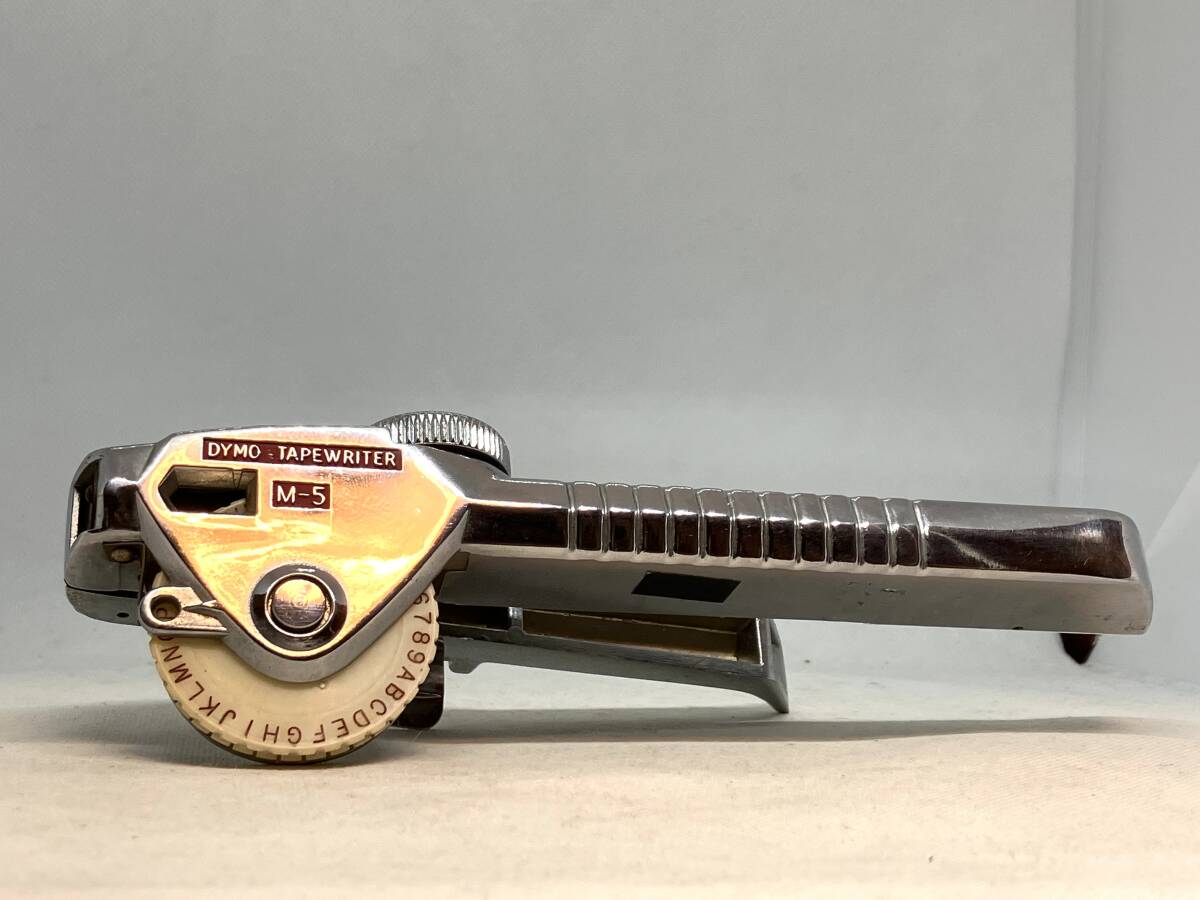 レア ダイモ DYMO M-5 初期型 テープライター デッド 1960年代 レア ダイモ DYMO M-5 初期型 テープライター デッド 1960年代