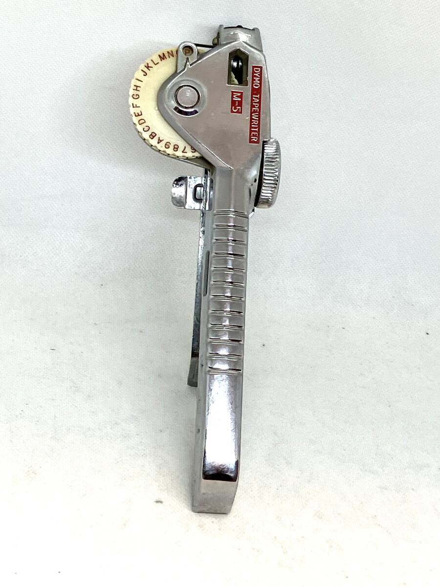 レア ダイモ DYMO M-5 初期型 テープライター デッド 1960年代 レア ダイモ DYMO M-5 初期型 テープライター デッド 1960年代
