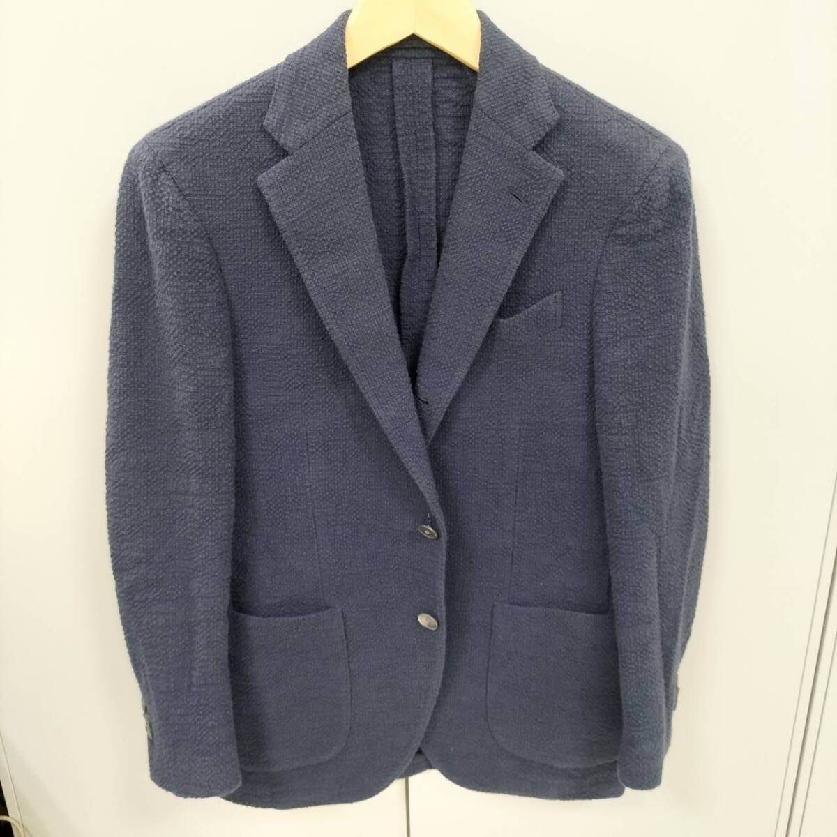 ラルディーニ LARDINI ジャケット ネイビー サイズ44 メンズ【20992