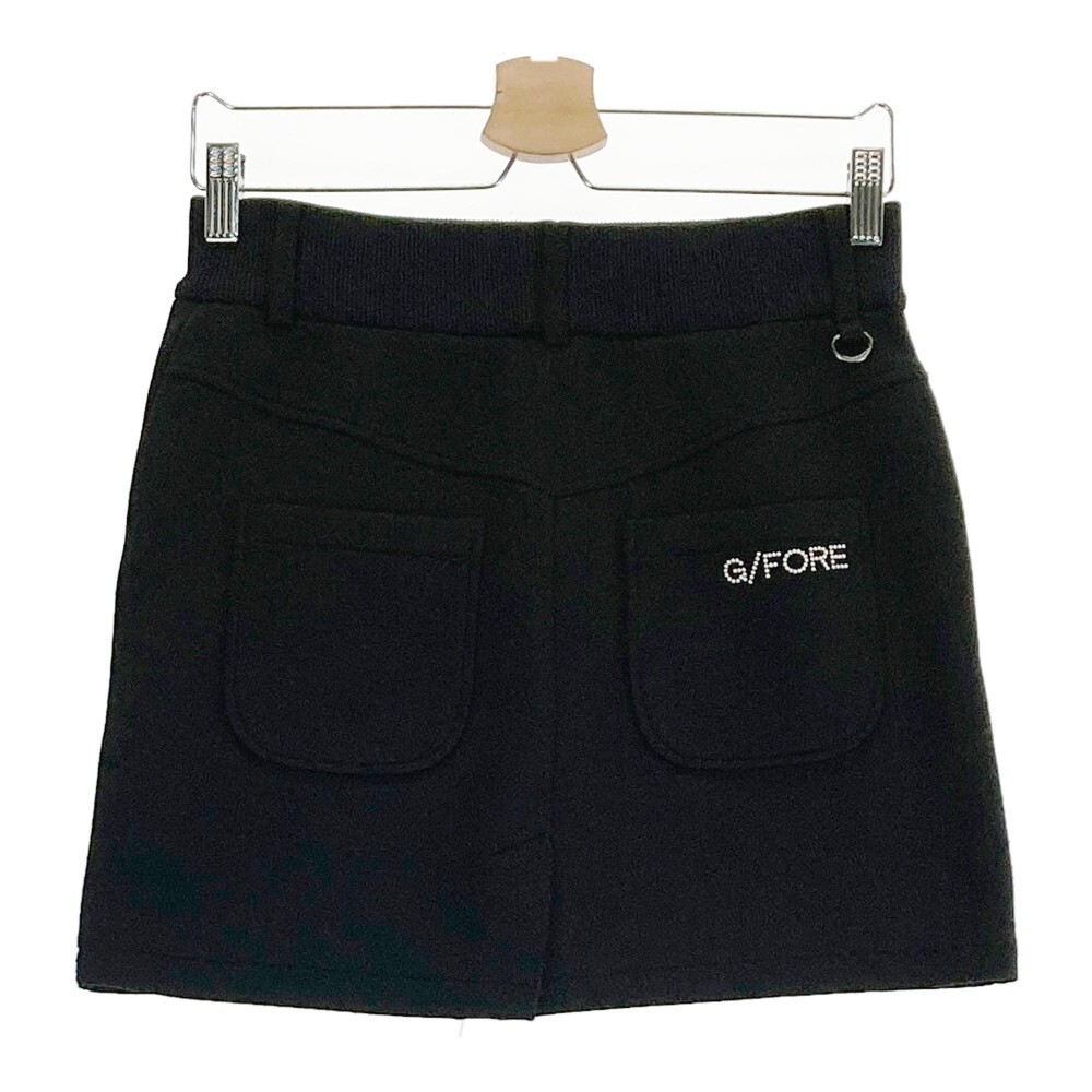 [1 jpy ]G/FOREji-foa skirt black group 38 [240101200372]