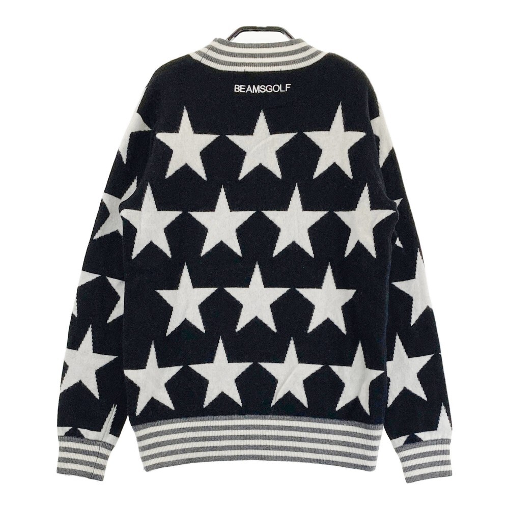 BEAMS GOLF ビームスゴルフ ニット セーター ネイビー系 M BEAMS GOLF ビームスゴルフ ニット セーター ネイビー系 M