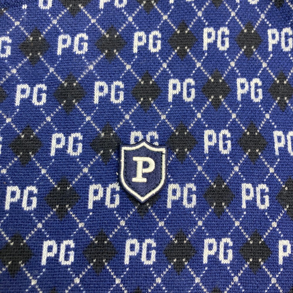 PEARLY GATES パーリーゲイツ ゴルフ アーガイル柄 スウェット PEARLY GATES パーリーゲイツ ゴルフ アーガイル柄 スウェット