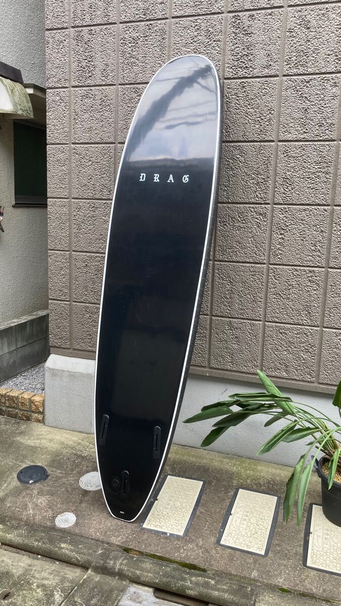 DRAG SOFTBOARD THRUSTER 8.0 サーフボード スポンジボード 未 DRAG SOFTBOARD THRUSTER 8.0 サーフボード スポンジボード 未