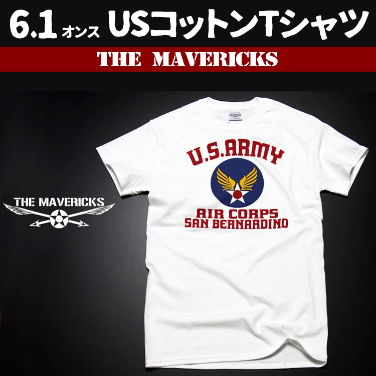 Tシャツ XL メンズ US AIRFORCE 半袖 ミリタリー USAAC アメリカ 陸軍航空隊1940 ホワイト 白