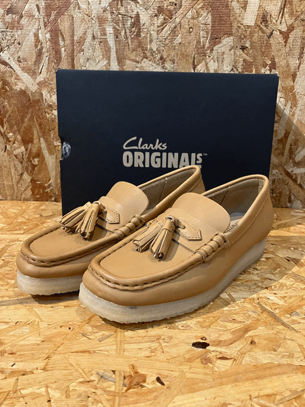 *CLARKS WALLABEE LOAFER /SIZE.UK5.5