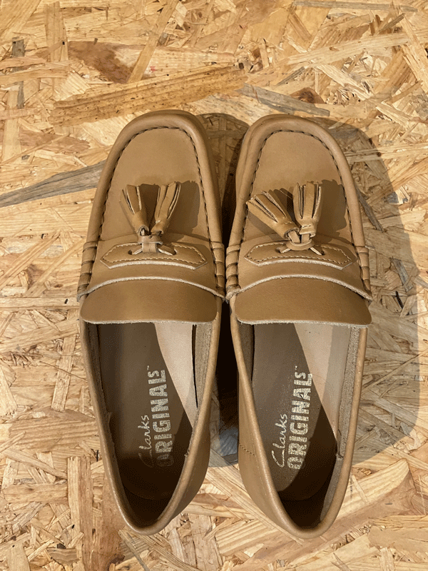 *CLARKS WALLABEE LOAFER /SIZE.UK5.5